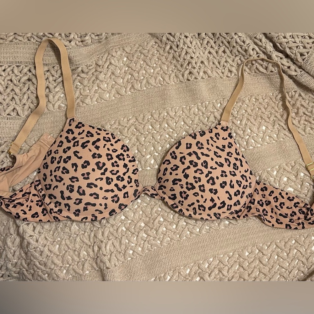 Pepper, Leopard Print Women's Bra NWOT